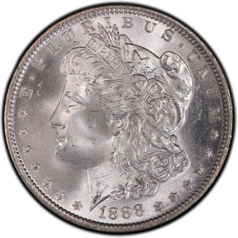 1888 coin one dollar